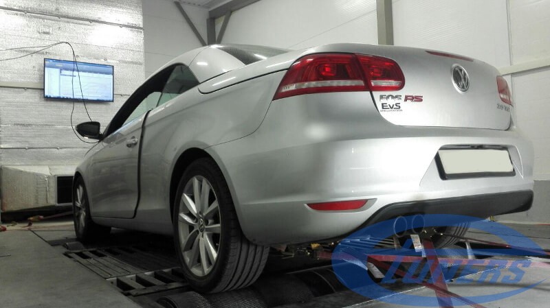 VW Eos 2.0 TSI - Stage 4 Garrett GT30 back
