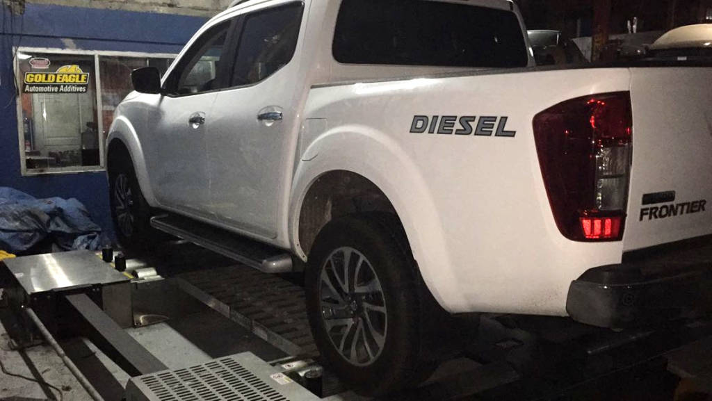 Nissan Frontier Navara 2.5dci - #Etuners Stage1 tune remap on dyno