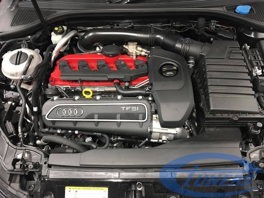 Audi RS3 8V 2.0 TFSI - Etuners Stage3 TTE500 98RON engine bay