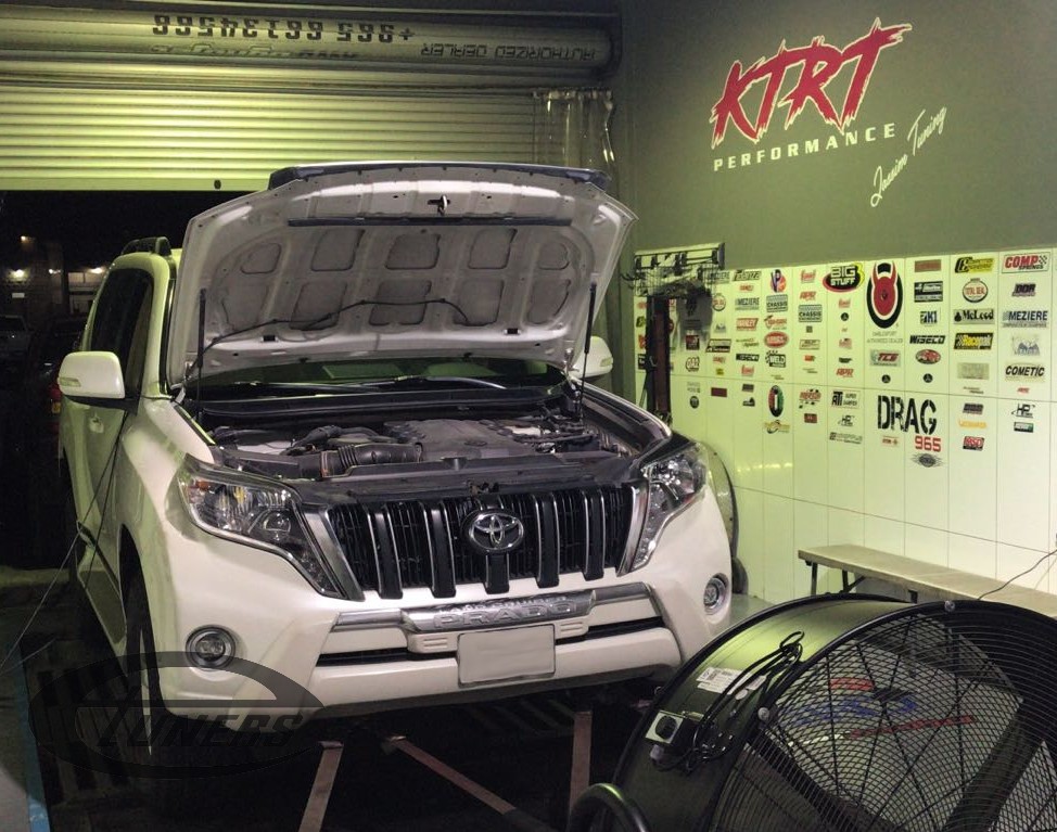 Toyota Prado 4.0i for an Etuners Stage1 ECU remap @ KtRt Performance