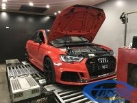 Audi RS3 8V MY2017 DAZA / Etuners Stage2 on dyno