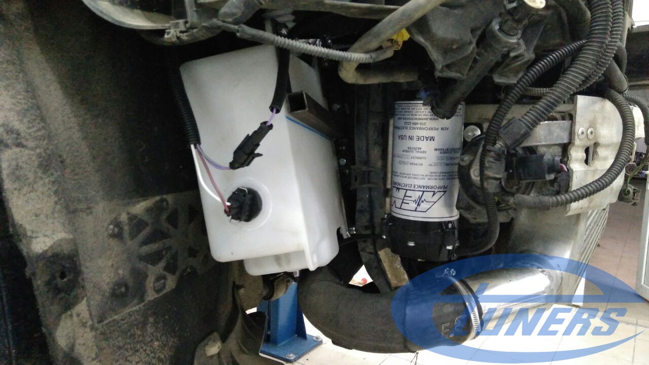 AEM Water-Methanol Injection kit installed on Audi Q5 2.0 TFSI