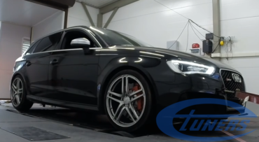 Audi RS3 8V 2.5TFSI pre-facelift – Stage2 98RON (on DynoJet AWD rolling road)