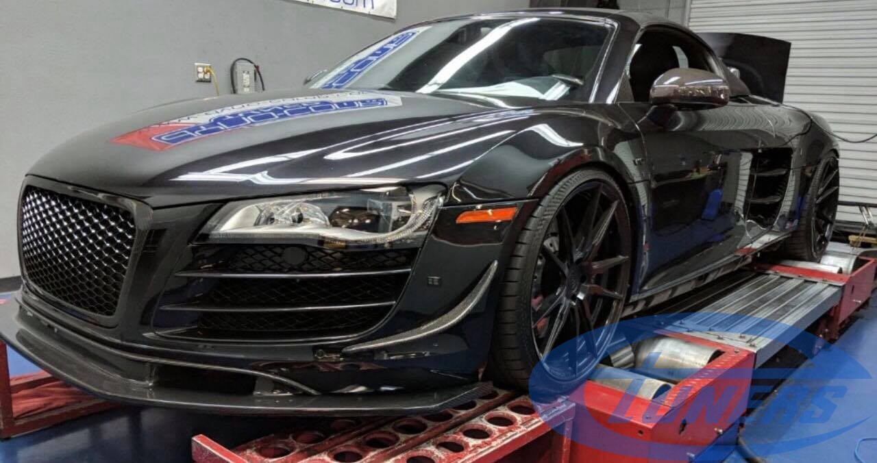 Audi R8 5.2 FSI - Twin Turbo kit GT35 - Stage3 Etuners