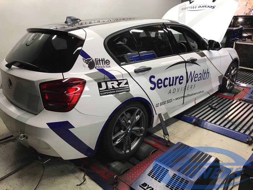 BMW 135i M Series F20 - on DynoDynamics rolling road - Etuners remap