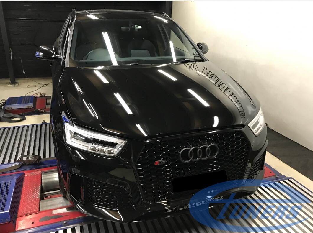 Audi RSQ3 2.5TFSI - Being tested on a DynoDynamics rolling road dyno