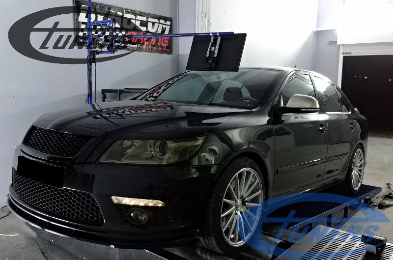 Skoda Octavia VRS 2.0 TSI Gen2 EA888 - Etuners Stage2 on dyno