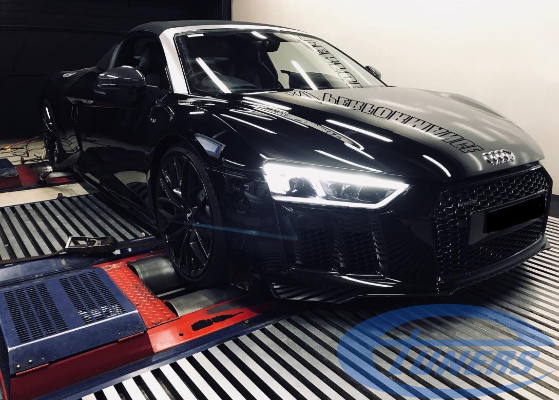 Audi R8 5.2FSI MY2017 - Etuners Stage2 + Akrapovic exhaust