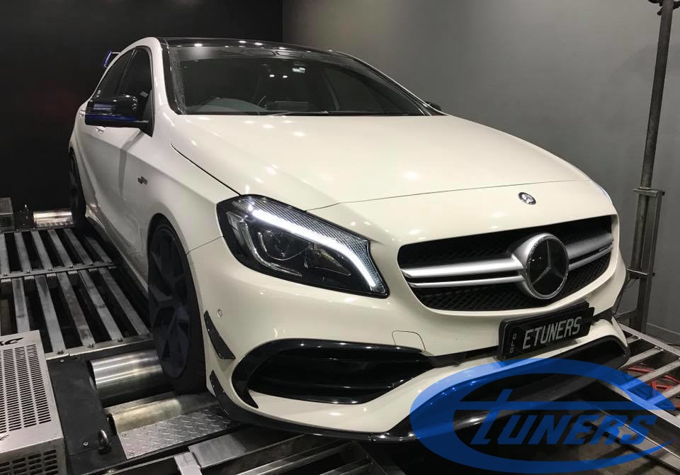 Mercedes A45 AMG - Etuners Stage2 98RON ECU remap