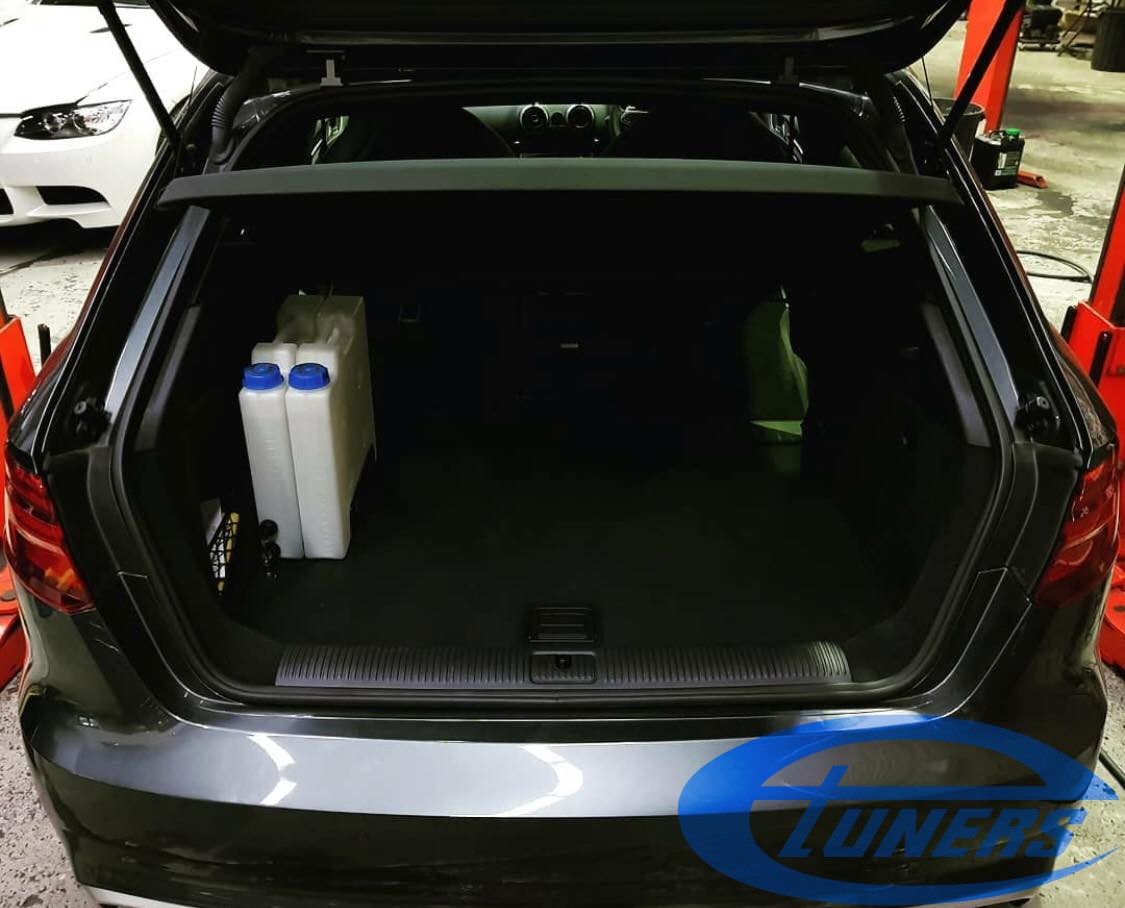 Audi RS3 8V.1 2.5TFSI - Etuners Stage3 Tomcat hybrid turbo + Aquamist WMI