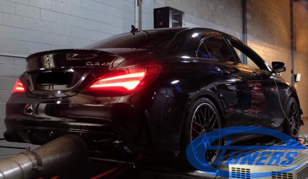 Mercedes CLA45 AMG 2.0T - Etuners Stage3 hybrid 98RON WMI