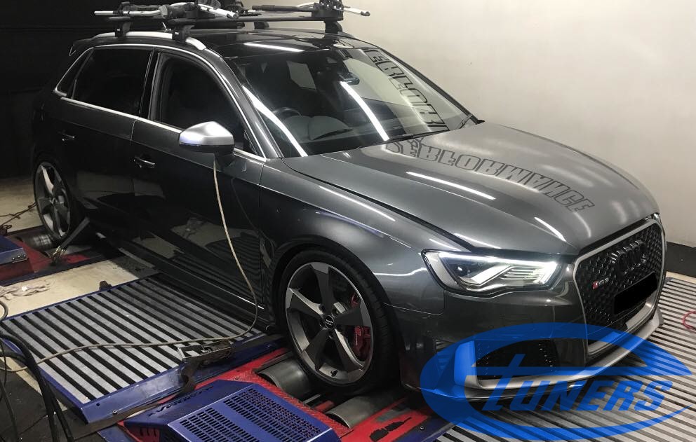 Audi RS3 8V.1 2.5TFSI - Etuners Stage3 Tomcat hybrid turbo + Aquamist WMI
