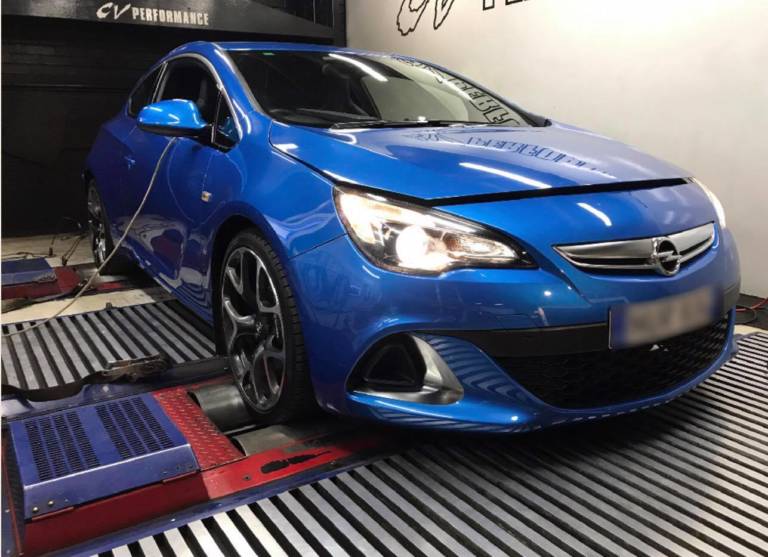 Opel Astra J OPC 2.0T - Etuners Stage1 ECU tune remap on dyno