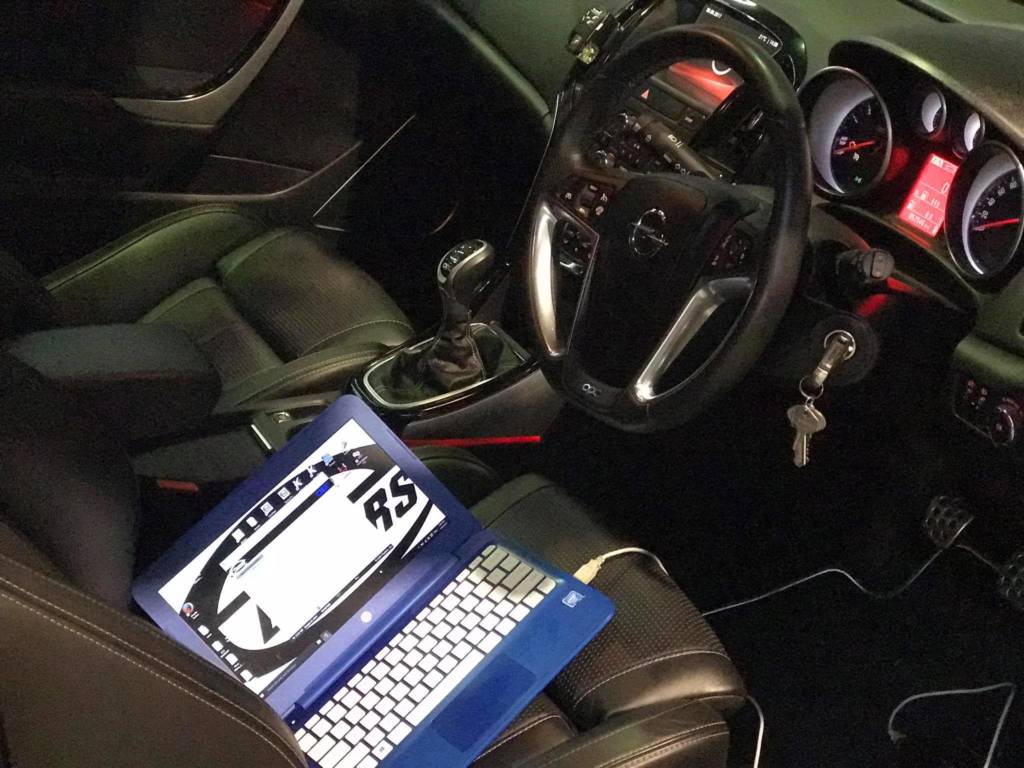 Opel Astra J OPC 2.0T - Etuners Stage1 ECU tune remap on dyno
