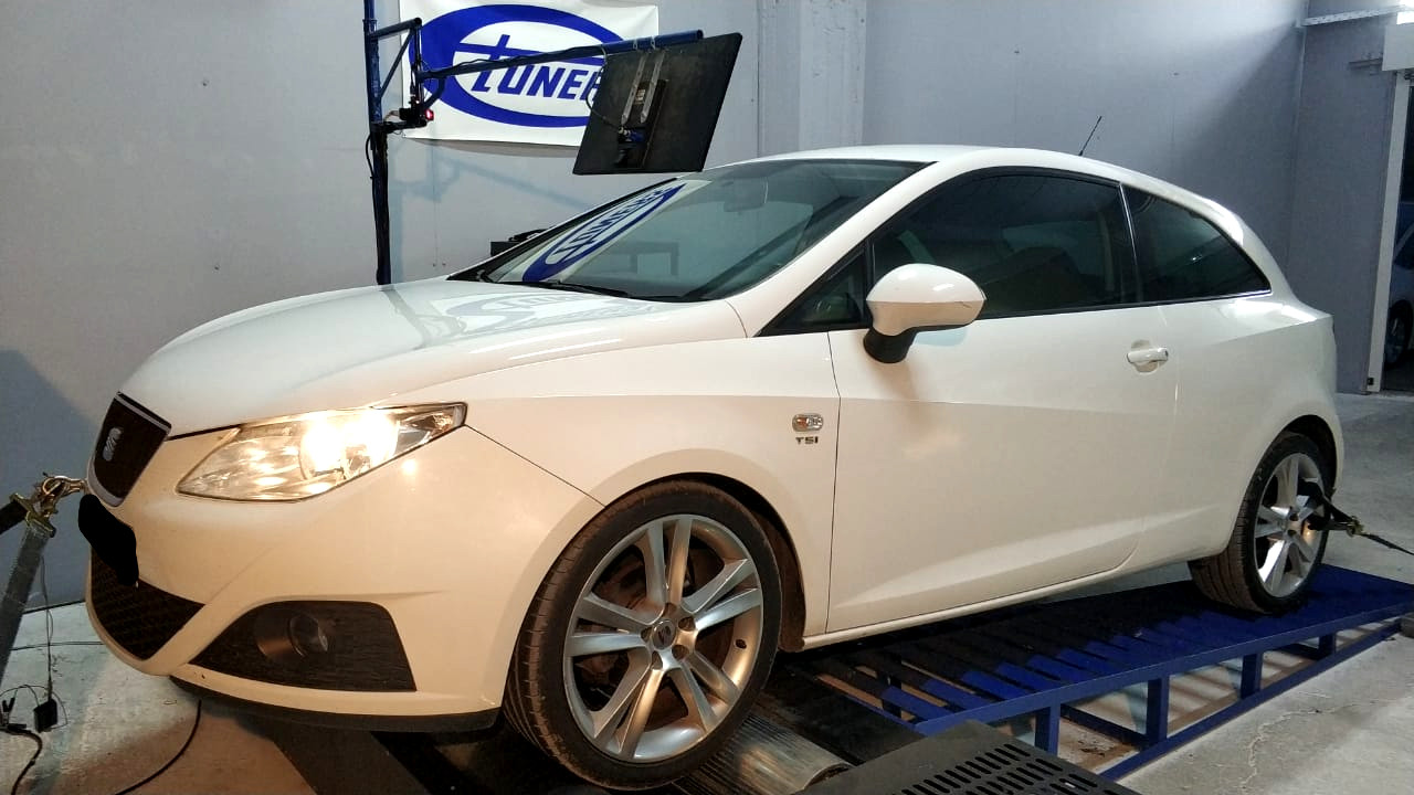 Seat Ibiza 1.2TSI - Etuners Stage1 tune remap 95RON