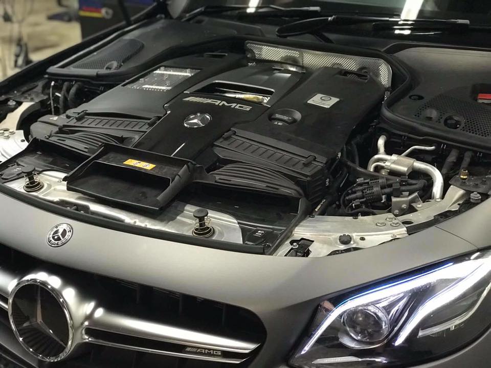 Mercedes C63S 4.0TT - Etuners Stage1 98RON ecu remap tuning