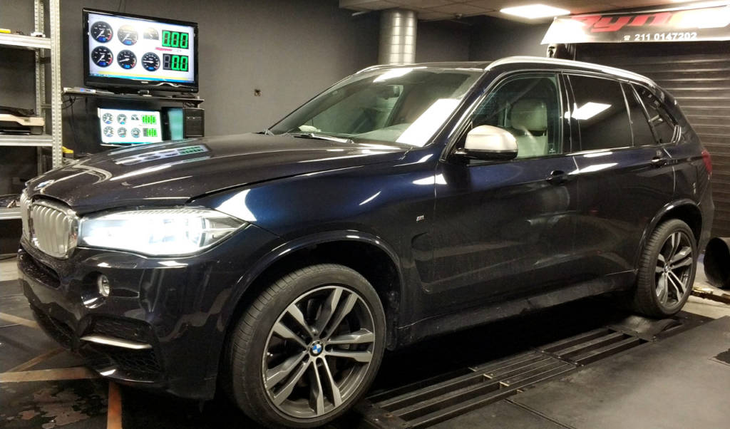 BMW X5M F15 50D - Etuners Stage1 ECU remap tune