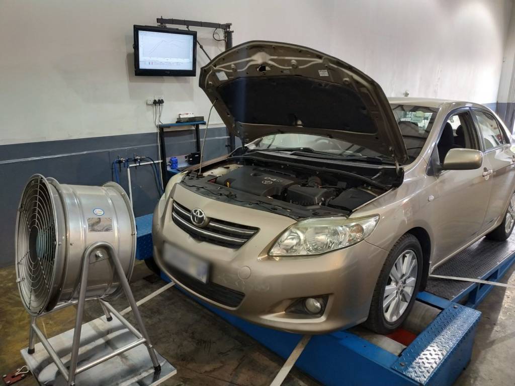 Toyota Corolla 2.0D4D - Etuners Stage1 remap tune tuning on dyno