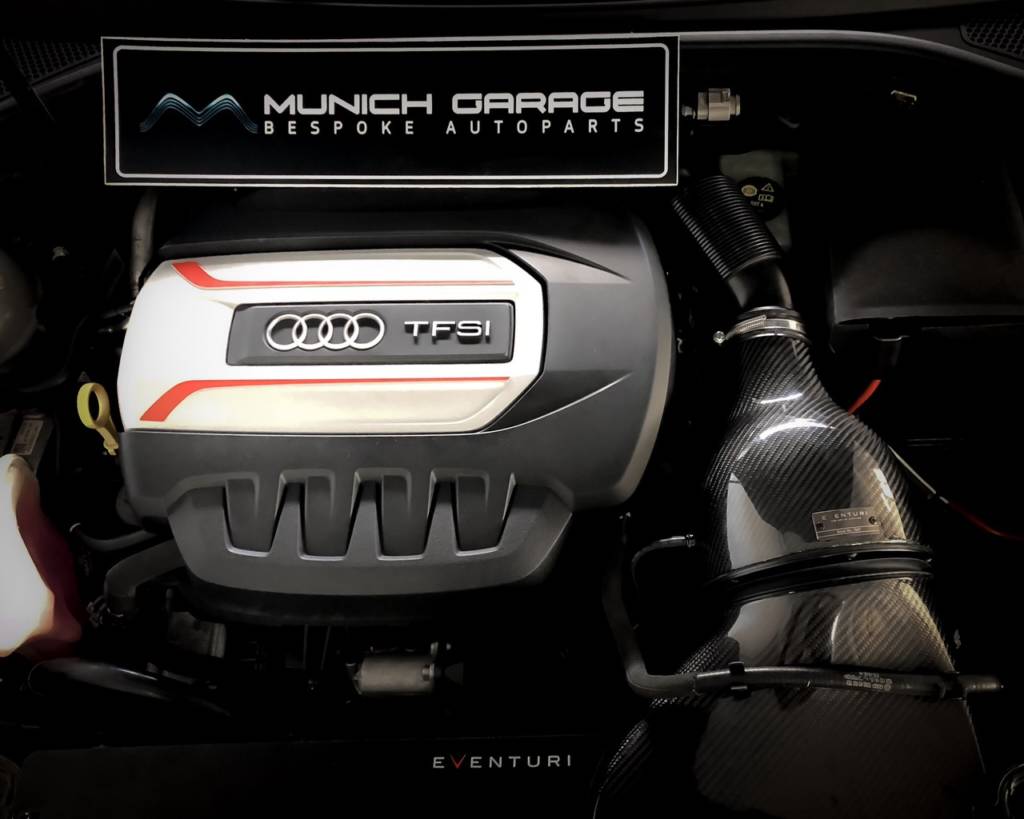 Audi S3 8V 2.0TFSI - #Etuners Stage1 98RON tune remap + Eventuri intake kit