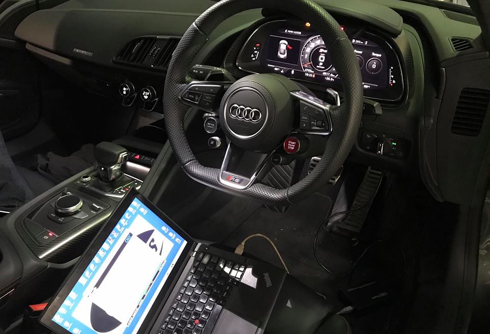 Audi R8 Plus 5.2FSI MY2017 - Etuners Stage2 ECU remap + Akrapovic titanium exhaust