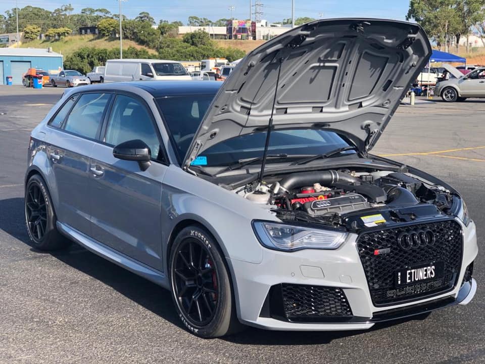 Mark's Audi RS3 8V.1 2.5TFSI - #Etuners Stage3 - World record