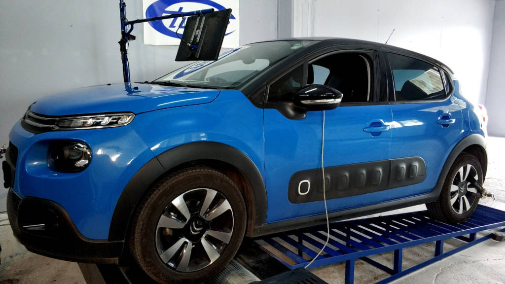 Citroen C3 1.2THP Puretech 110hp MY2018 - Etuners Stage1 remap tune 98ron dyno