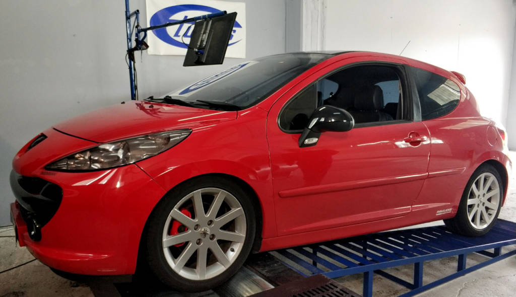 Peugeot 207 GT 1.6THP - #Etuners Stage4 Hybrid turbo + boubis cams