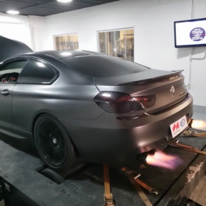 BMW M6 F06 4.4T - Etuners Stage2 tune remap on dyno