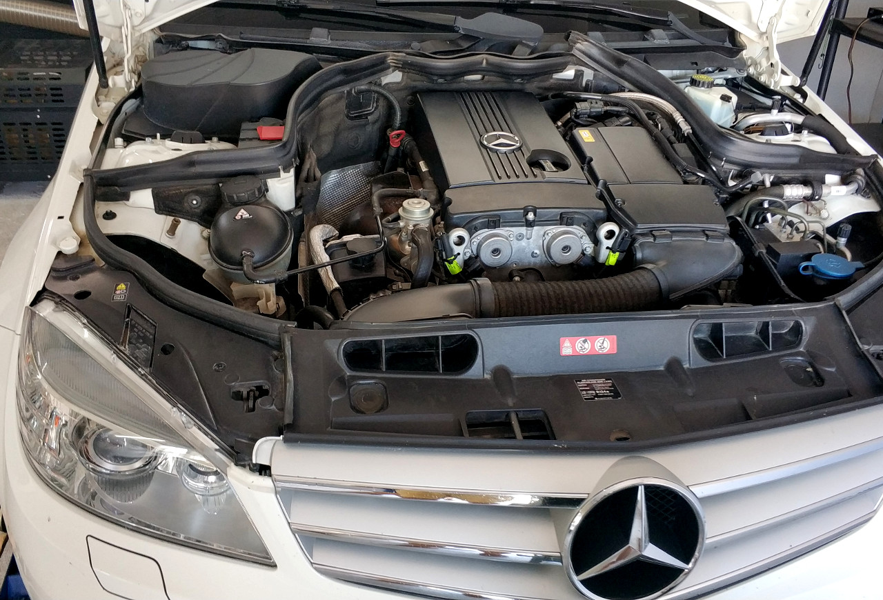 Mercedes C180 W204 1.8K 156Hp My2010 – Stage1 95Ron – Etuners