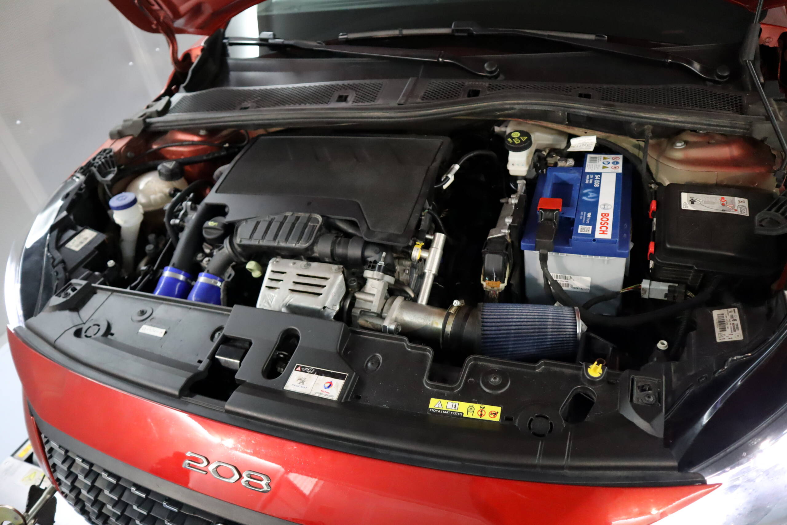 Peugeot 208 1.2Puretech100 EAT8 – Stage3 hybrid turbo 98RON – eTuners