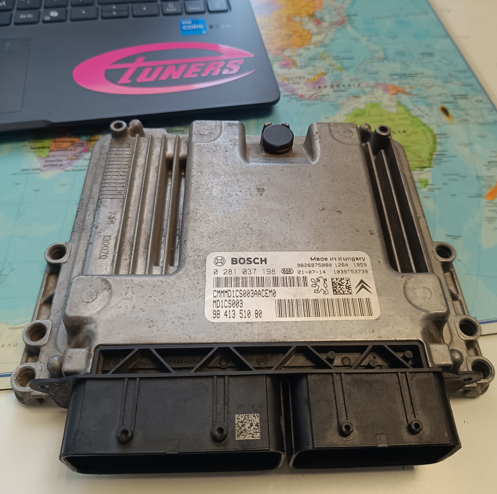 Bosch MD1CS003 ECU , powering the 1.5 BlueHDi engine