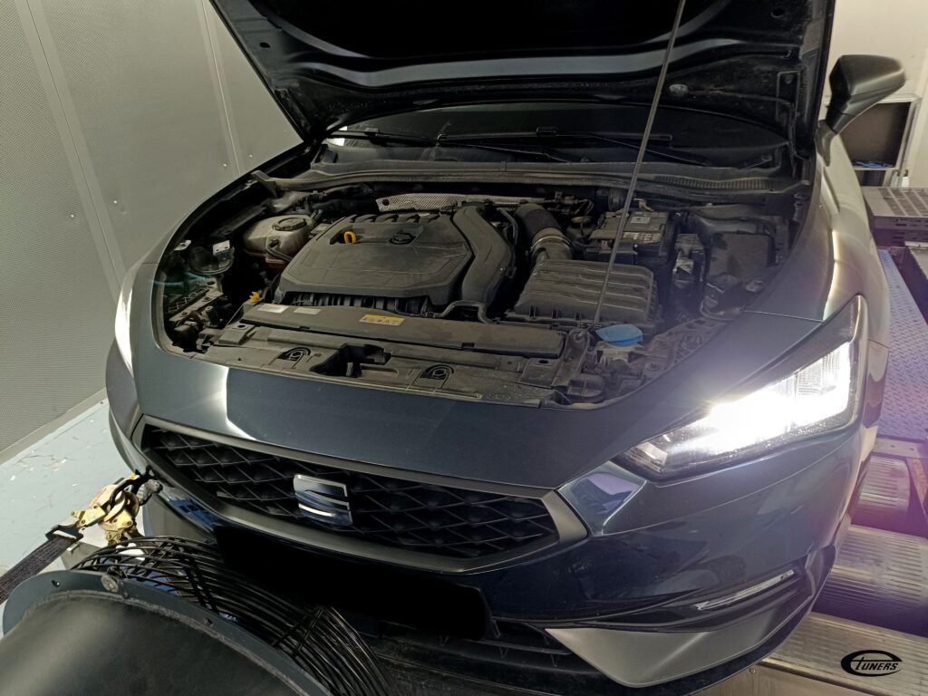 Seat Leon FR Gen4 1.5TSi Evo 150hp MY2022 – Stage1 98RON on dyno
