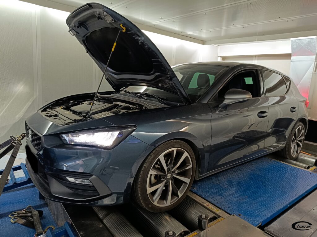 Seat Leon FR Gen4 1.5TSi Evo 150hp MY2022 – Stage1 98RON on dyno